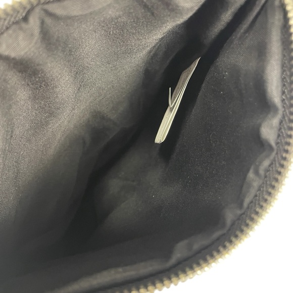 Flap Over Faux Leather Black Crossbody Small Bag Purse - Picture 6 of 10